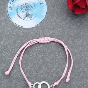 Bracelet Double cercle charme