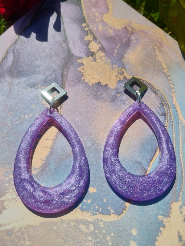 goutte d eau violet lumineux – Image 2