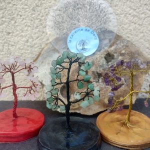 Arbre de vie avec véritable pierre