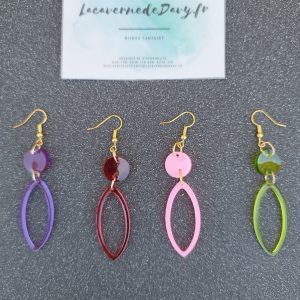 Boucles d,oreilles Élance Cristalline
