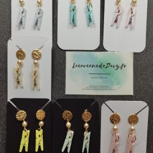 Boucles d'oreilles épingle avec perle