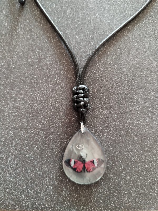 Collier Papillon Rubis – Image 2