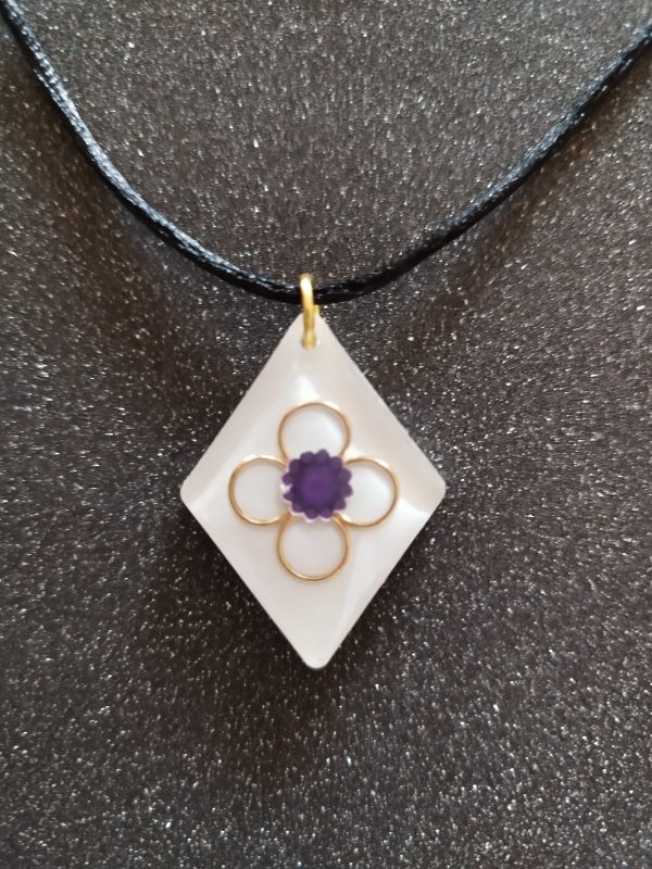 Collier Losange Enchanté – Image 2