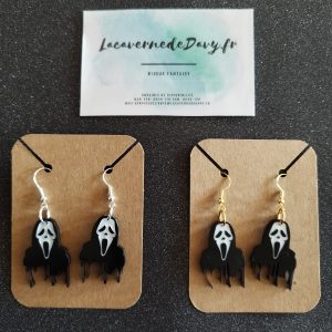 Boucles d'oreilles Halloween movie