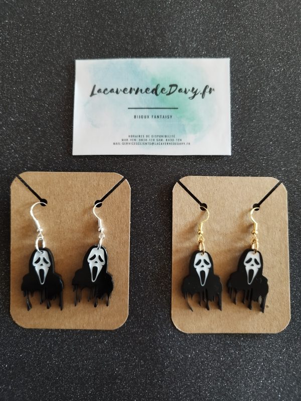 Boucles d'oreilles Halloween movie