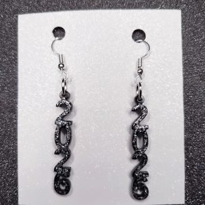 Boucles d'oreilles 2026 pailleté