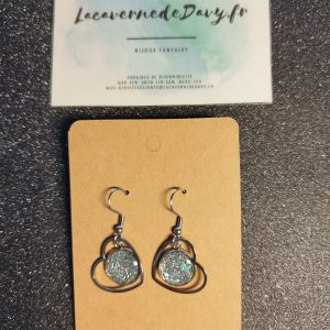 Boucles d’oreilles Cœur Scintillant