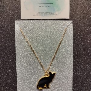 ✨ Collier Silhouette Féline