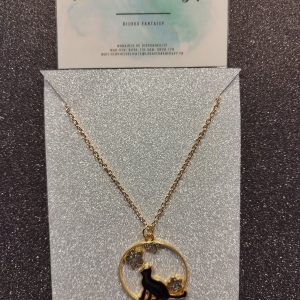 ✨ Collier Chat Céleste