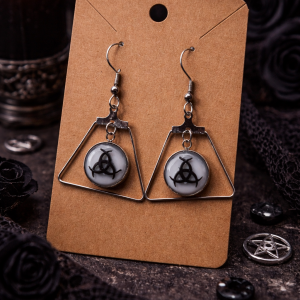 Boucles d’oreilles “Triquetra Mystique”