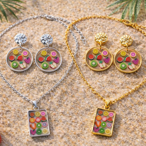 Parure “Tutti-Frutti”                                     <small style="color:#666;"> Livraison gratuite </small>